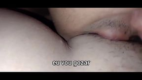 Chupa meu corno minha buceta suja de gala de outro homem