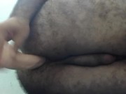 Mi primer Anal con mi nuevo dildo