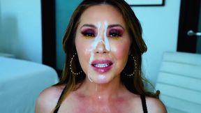 Kianna Dior Leopard Huge Facial