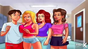 Teen Next Door Shares Hot Summer Romance with Milf Neighbor Under Starlight