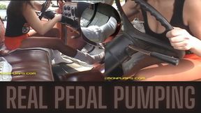 Hooter's Girl in Socks Flood & Rev 77 Pickup