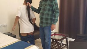 Virgin Young 18+ Stepdaughter wants to play a sex game with his Big Cock Stepfather