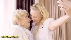 Lulu Love And Maya Lambert In Granny Landlord Has Sex With Her New Tenant