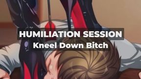 Boot-Kissing Bitch:Worship My Feet