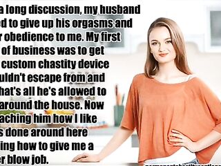 Femdom-Gynarchy-FLR-Chastity Control Your Happiness