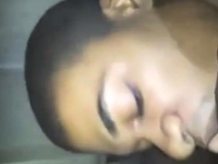 Brazilian Twink seeded in a Car