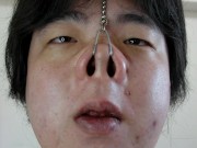 Nose hook masturbation8