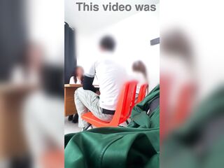 Mexican Teacher Giving Students a Peculiar Exam in the Classroom! Is There Some other Way to Pass, Teacher? This babe Asks for a Body to Pass the Subject!