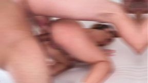 Strong DAP. Tifanny Star. anal no stop. white girl. red head. TF