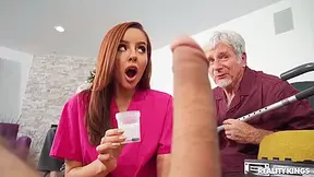 Gets Fucked By Two Perverted Old Men With Steve Holmes, Vanna Bardot And Jay Crew