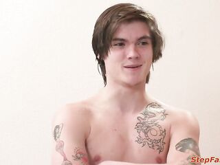 Lewd stepson knows exactly how to turn his large boobs stepmom Crystal Rush on.The breasty small mother i'd like to fuck sucks knob and is licked previous to this babe's anal reamed