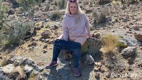 World’s most scenic pee compilation road-tripping across the southwestern United States