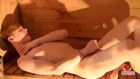 Sauna Boy Skyler Loves That Jizz With Skyler Dallon