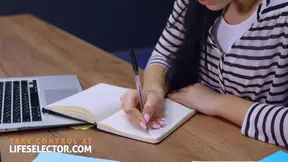 Verona prefers anal sex to studying and you're here to help