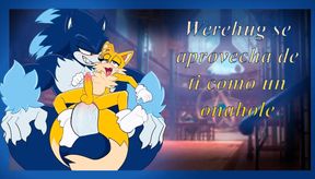 Werehog Destroys Tails Ass Gushing Cum Flood