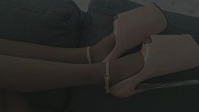 MILF Pantyhose and Heels Compilation