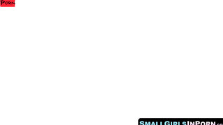 Liv-Wild's Petite Frame Gets Roughly Fucked By A Huge White Dick