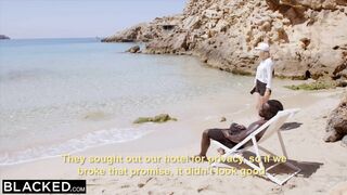 BLACKED She's usually professional but when this bull checked in everything