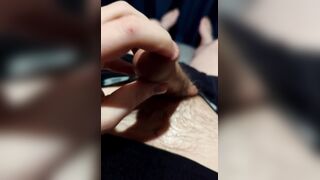 Urinating, foreskin have fun, and nutting