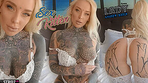 Sex Kitten - Tattooed Alt-girl Solo Striptease - Lauren Brock