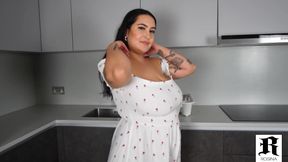 horny rosina lux gives a titjob and gets pussy-fucked by bbc stud!