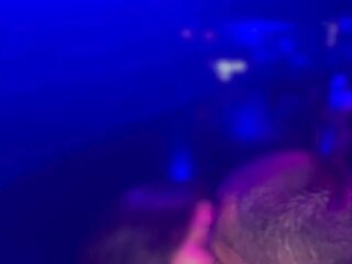 Lewd cutie acceded to have sex in a nightclub latrine
