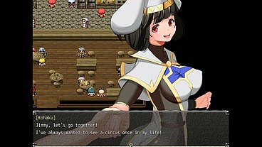 Nymphomania Priestess [ Cuckold Hentai game PornPlay ] Ep.2 noble landlord fucking the hero's lover and rising tax each time she had an orgasm