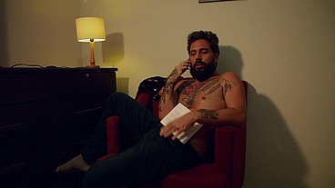Two big ass girls and one guy make a live sex show in front of a webcam