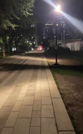 Walking in Downtown