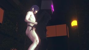 fucking an ender girl in the back gender bender - minecraft hentai parody