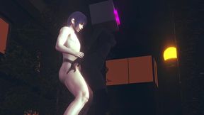 fucking an ender girl in the back gender bender - minecraft hentai parody