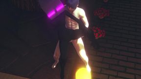 fucking an ender girl in the back gender bender - minecraft hentai parody