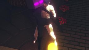fucking an ender girl in the back gender bender - minecraft hentai parody