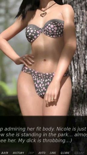 Exciting Games: Exciting Games Husband Takes Sexy Photos From His Wife In Bikini In The Nature Ep.12   Clip 3