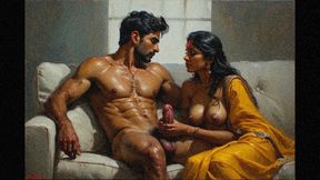 Wife fucked by hotel room manger at her first night