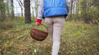 Milf In Tight Pants Walking In The Woods Ass Fetish