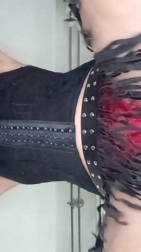 Crossdresser Hard Riding Dick