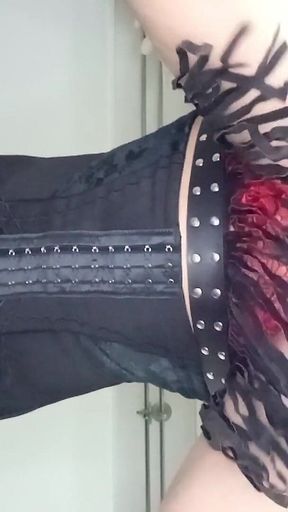 Crossdresser Hard Riding Dick