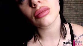 Cum with me everyday during 1 month! Day 6 - spit domination JOI