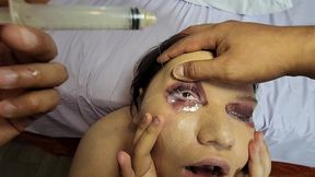 drinking piss, putting cum in my eyes, shooting cum out of my asshole and swallowing it