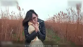 Outdoor teen public doggystyle