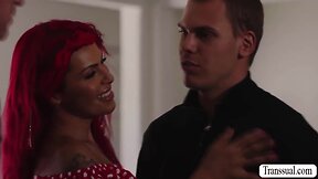 Stepmom gets barebacked in front of stepson - taboo roleplay