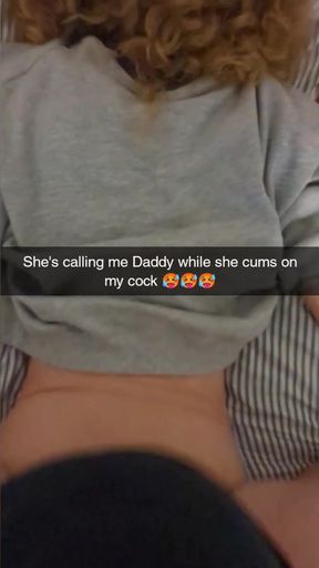 Emotional moment from &quot;Cheating College Girlfriend Fucked On Snapchat - Cucked And Cummed On&quot;