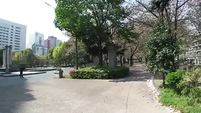 Japanese beauty's hairy twat fucked by another man while her husband watches