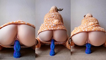 Horny big ass fawn craves a huge dragon cock. - SweetWetElla