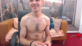 Beautiful Bright Eyed Twink Shows Off His Sexy Body and Cums