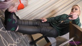 KIRA - You'll swallow all the sweat from my feet!