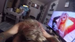 I pull my husband to orgasm to the rhythm of calm music &mdash;  honey &mdash;  it excites me so much