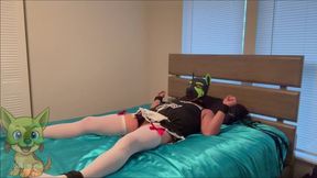 Sissy Maid in Chastity With Mistress Kora Bell