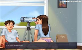 German cartoon part 143 - stepsis excites with her panties